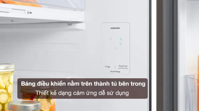 Tủ Lạnh Samsung Inverter 406 lít RT42CB6784C3SV - Bảng điều khiển